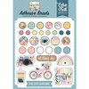 Echo Park - New Day Collection - Self Adhesive Decorative Brads