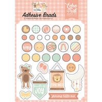 Echo Park - Our Baby Girl Collection - Stickers- Adhesive Brads