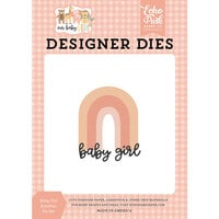 Echo Park - Our Baby Girl Collection - Designer Dies - Baby Girl Rainbow