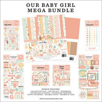Echo Park - Our Baby Girl Collection - 12 x 12 Mega Bundle
