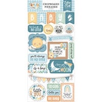 Echo Park - Our Baby Boy Collection - Chipboard Embellishments - Phrases