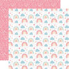 Echo Park - Our Little Princess Collection - 12 x 12 Double Sided Paper - Rainbows