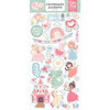 Echo Park - Our Little Princess Collection - Chipboard Embellishments - Accents