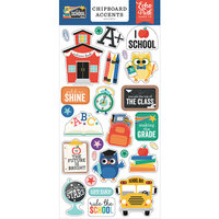 Echo Park - Off To School Collection - Chipboard Embellishments - Accents