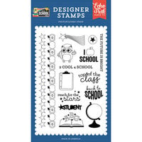 Echo Park - Off To School Collection - Clear Photopolymer Stamps - Top Of The Class