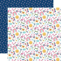 Echo Park - Play All Day Girl Collection - 12 x 12 Double Sided Paper - Playdate