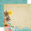 Echo Park - Paradise Beach Collection - 12 x 12 Double Sided Paper - Paradise