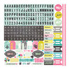Echo Park - Today's Story Collection - 12 x 12 Cardstock Stickers - Elements