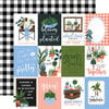 Echo Park - Plant Lady Collection - 12 x 12 Double Sided Paper - 3 x 4 Journaling Cards