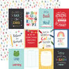 Echo Park - I Love School Collection - 12 x 12 Double Sided Paper - 3 x 4 Journaling Cards