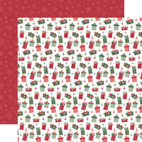 Echo Park - Santa Claus Lane Collection - Christmas - 12 x 12 Double Sided Paper - Packaged Presents