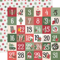 Echo Park - Santa Claus Lane Collection - Christmas - 12 x 12 Double Sided Paper - December Days