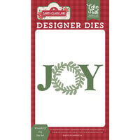 Echo Park - Santa Claus Lane Collection - Christmas - Designer Dies - Wreath Of Joy