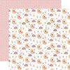 Echo Park - Special Delivery Baby Girl Collection - 12 x 12 Double Sided Paper - Sleepy Baby Girl
