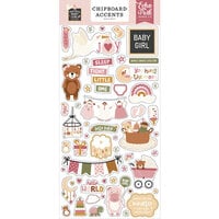 Echo Park - Special Delivery Baby Girl Collection - Chipboard Embellishments - Accents