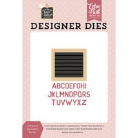 Echo Park - Special Delivery Baby Girl Collection - Designer Dies - Girl Board And Letters