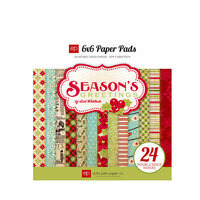Echo Park - Season's Greetings Collection - Christmas - 6 x 6 Paper Pad