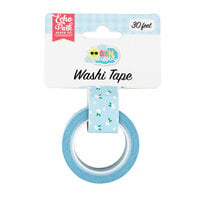 Echo Park - Sun Kissed Collection - Washi Tape - Blue Sky Blooms