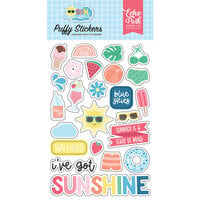 Echo Park - Sun Kissed Collection - Puffy Stickers