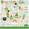 Echo Park - Happy St Patrick's Day Collection - 12 x 12 Cardstock Stickers - Elements