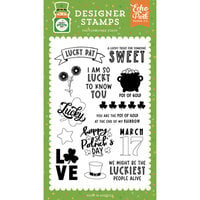Echo Park - Happy St Patrick's Day Collection - Clear Photopolymer Stamps - Pot Of Gold