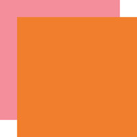 Echo Park - Sunny Days Ahead Collection - 12 x 12 Double Sided Paper - Orange - Pink