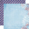 Echo Park - 4th of July Collection - 12 x 12 Double Sided Paper - Firework