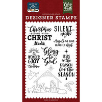 Echo Park - The First Noel Collection - Clear Photopolymer Stamps - Glory to God