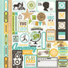 Echo Park - This and That Collection - Charming - 12 x 12 Cardstock Stickers - Elements