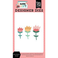 Echo Park - Telling Our Story Collection - Designer Dies - Fierce Flowers