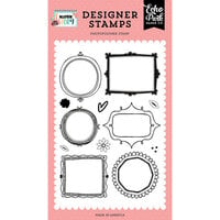 Echo Park - Telling Our Story Collection - Clear Photopolymer Stamps - My Favorite Frames