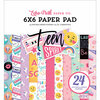 Echo Park - Teen Spirit Girl Collection - 6 x 6 Paper Pad