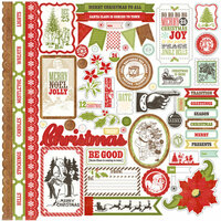 Echo Park - This and That Collection - Christmas - 12 x 12 Cardstock Stickers - Elements