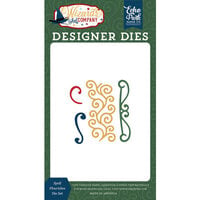 Echo Park - Wizards and Company Collection - Designer Dies - Spell Flourishes