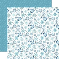 Echo Park - Winter Magic Collection - 12 x 12 Double Sided Paper - Magic Snowflake