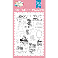 Echo Park - Alice In Wonderland No. 2 Collection - Clear Photopolymer Stamps - Always Dream