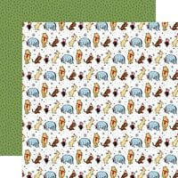 Echo Park - Winnie The Pooh Christmas Collection - 12 x 12 Double Sided Paper - Festive Friends