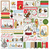 Echo Park - Winnie The Pooh Christmas Collection - 12 x 12 Cardstock Stickers - Element