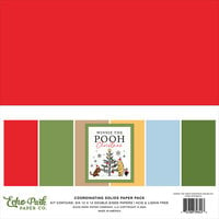 Echo Park - Winnie The Pooh Christmas Collection - 12 x 12 Paper Pack - Solids