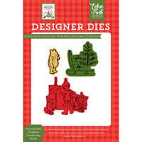 Echo Park - Winnie The Pooh Christmas Collection - Designer Dies - Very Pooh Bear Christmas