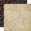Echo Park - Wish Upon a Star Collection - 12 x 12 Double Sided Paper - Newsprint