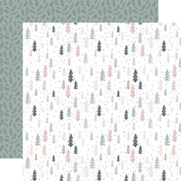 Echo Park - Winterland Collection - Christmas - 12 x 12 Double Sided Paper - Into The Woods