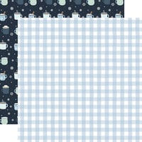 Echo Park - Winter Collection - 12 x 12 Double Sided Paper - Winter Gingham