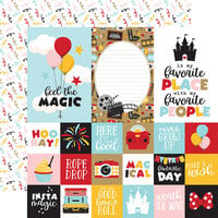 Echo Park - Wish Upon A Star 02 Collection - 12 x 12 Double Sided Paper - Multi Journaling Cards