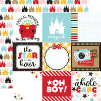 Echo Park - Wish Upon A Star 02 Collection - 12 x 12 Double Sided Paper - 4 x 4 Journaling Cards