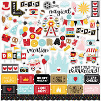 Echo Park - Wish Upon A Star 02 Collection - 12 x 12 Cardstock Stickers - Elements