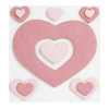 EK Success - Jolee's Boutique - Confections Collection - 3 Dimensional Stickers - Fondant Hearts