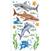 EK Success - Sticko Classic Collection - Stickers - Sharks, CLEARANCE