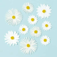 Martha Stewart Crafts - 3 Dimensional Glossary Stickers - Daisy, CLEARANCE