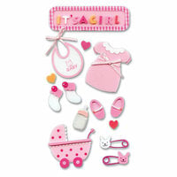 Baby Girl Scrapbook Supplies